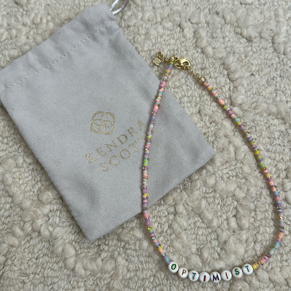 Kendra Scott “Optimist” Beaded Necklace